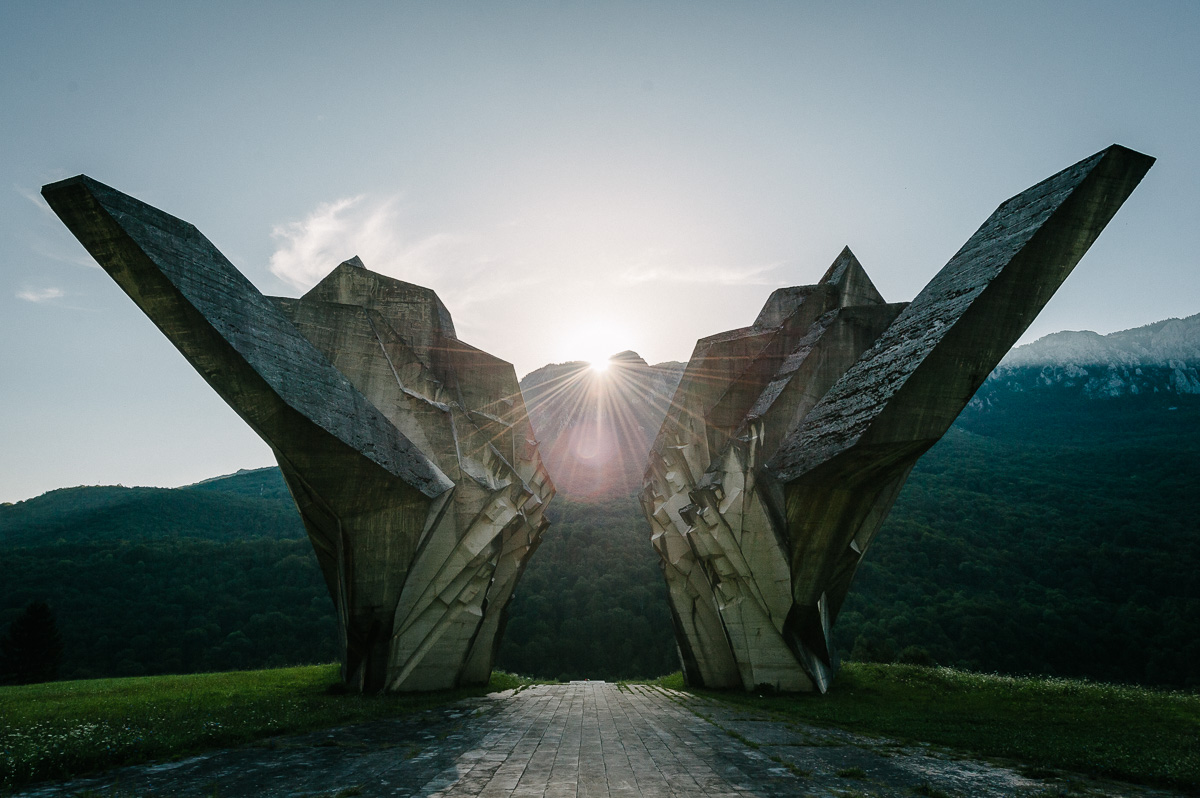 The Tjentište monument. (credit)